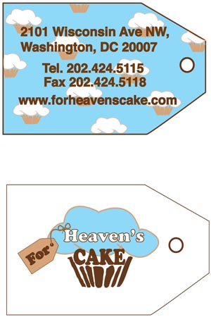 For Heaven's Cake Business Card